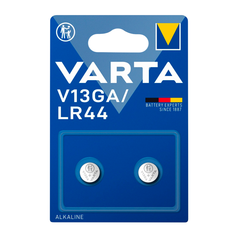 Батарейка Varta ELECTRONICS G13/LR1154/LR44/357A/A76 BL2 Alkaline 1.5V (4276) (2/20/200)
