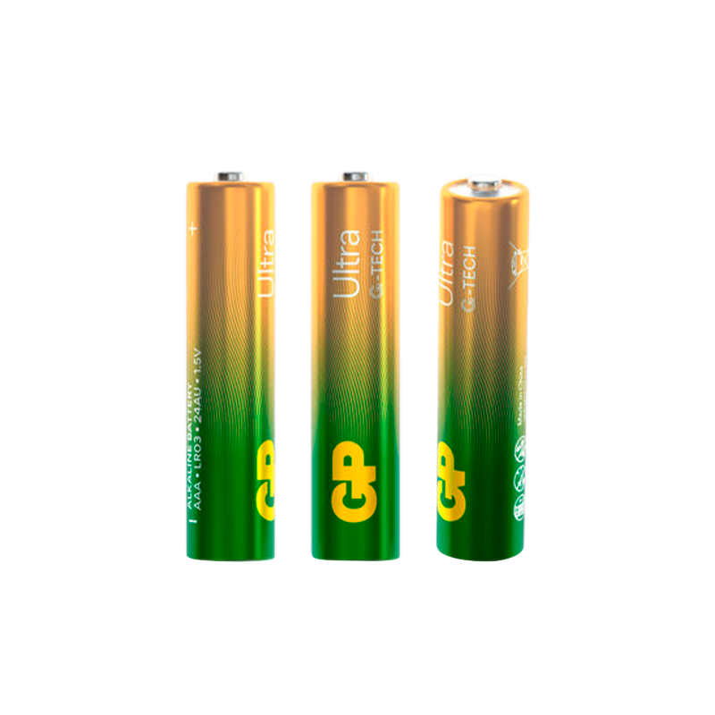 Батарейка GP ULTRA G-Tech LR03 AAA BL2 Alkaline 1.5V (2/20/160)
