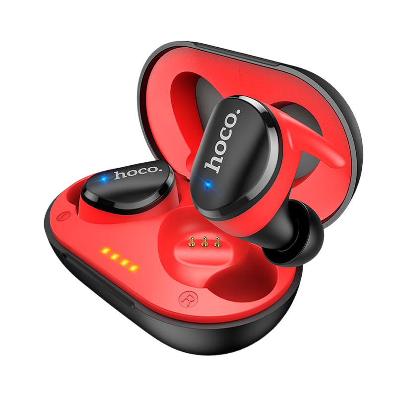 Наушники внутриканальные HOCO ES41 bluetooth 5.0 с микр. черный (1/120)