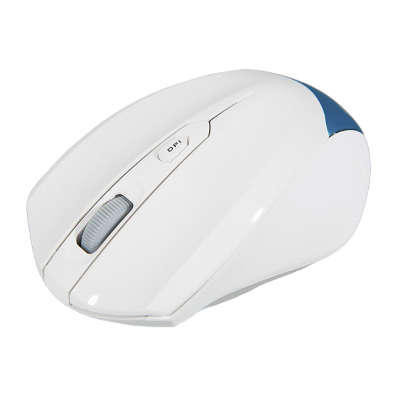 Мышь беспроводная Smartbuy 356AG классическая USB белый голубой (1/40)