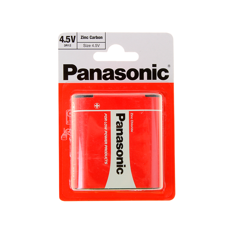 Батарейка Panasonic Zinc Carbon 3R12 BL1 4.5V (1/12/48)