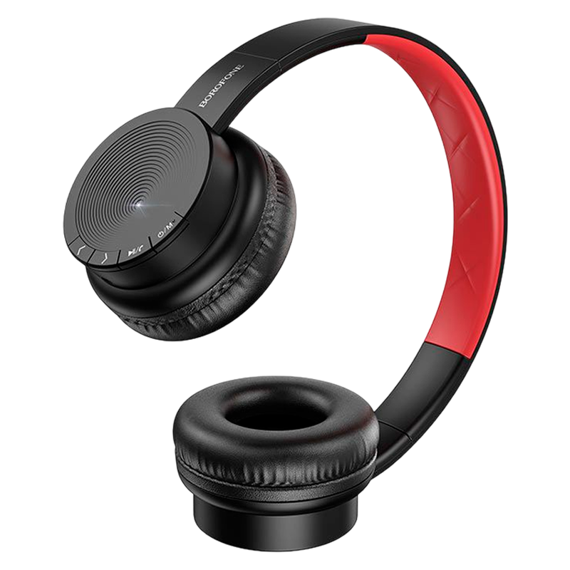 Наушники полноразмерные Borofone BO11 bluetooth 5.0 с микр. черный (1/24)