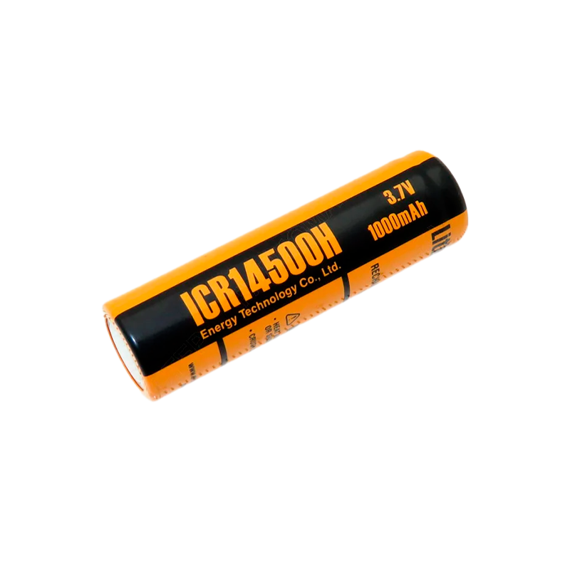 Аккумулятор ET ICR14500H 14.1*50.0, 1000mAh, Li-Ion