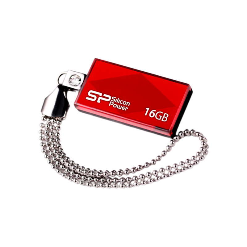 Флеш-накопитель Silicon Power Touch 810 16GB USB2.0 пластик красный