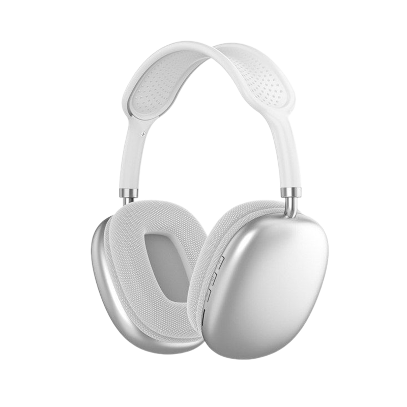 Наушники полноразмерные Без бренда P9 bluetooth 5.0 с микр. microSD белый