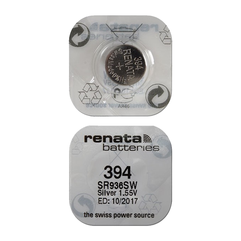 Батарейка Renata 394 (SR936SW) Silver Oxide 1.55V (1/10/100)
