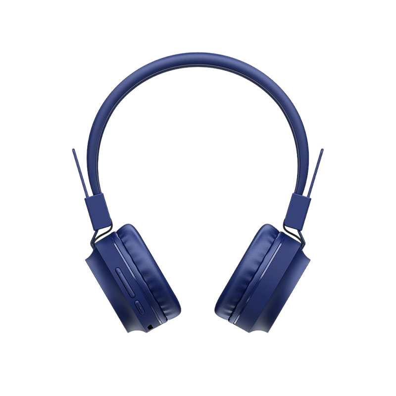 Наушники полноразмерные HOCO W25 bluetooth 5.0 с микр. microSD синий (1/10/30)