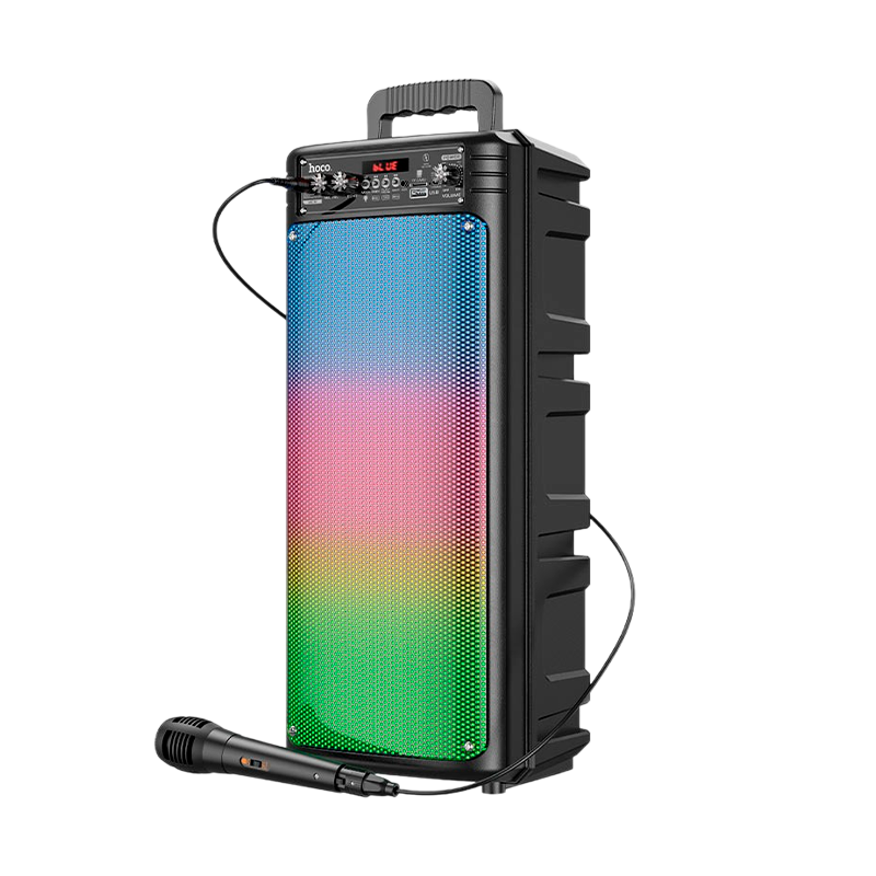 Портативная колонка HOCO BS52 bluetooth 5.0 microSD караоке черный (1/6)