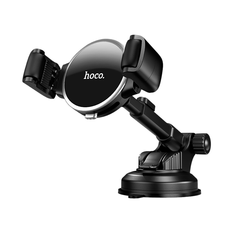Держатель автомобильный HOCO S12 Lite на торпеду черный (1/54)