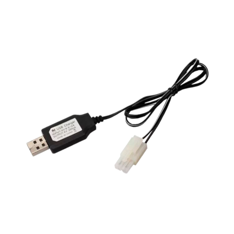 З/У для аккумуляторов ET USB-4.8VTB тамия большая, 250мА, для сборок 4,8В
