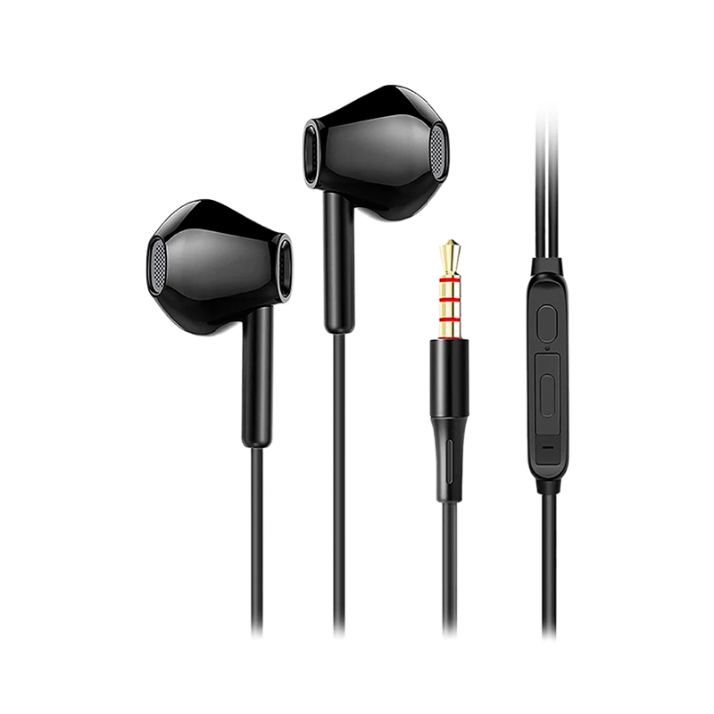 Наушники вставные Lenovo XF06 с микр. черный