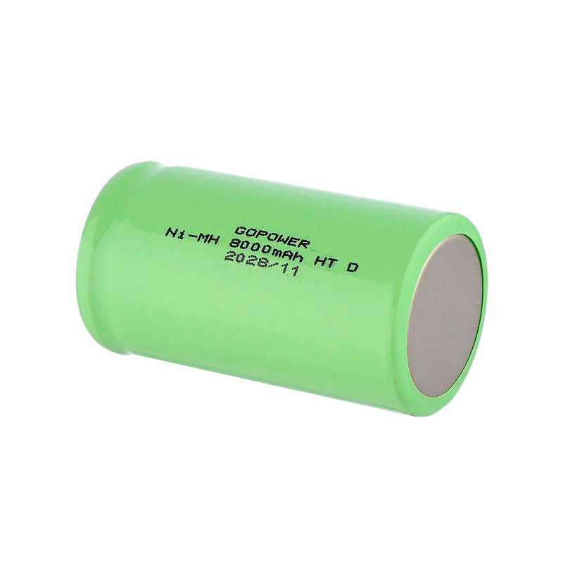 Аккумулятор высокотемпературный GoPower HR20 D NI-MH 8000mAh (1/10/120)