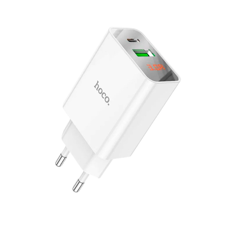 Сетевое З/У Borofone BA79A 3USB/Type-C 3.0A 20W QC3.0 белый (1/35/140)