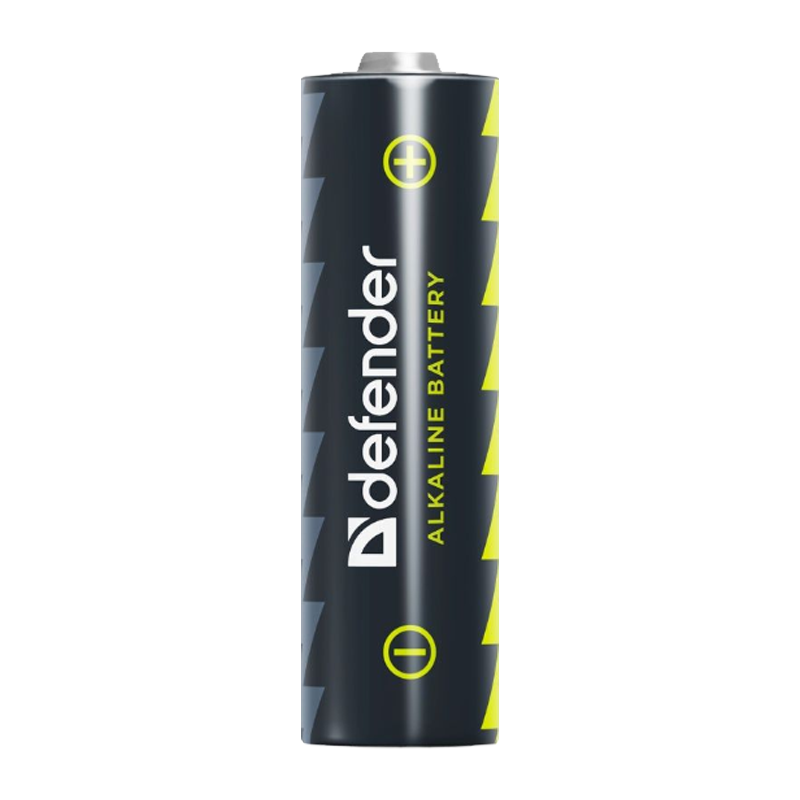 Батарейка Defender LR6 AA Shrink 4 Alkaline 1.5V (4/24/720)