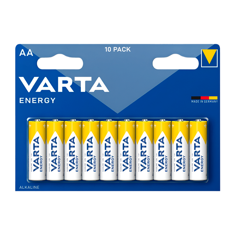 Батарейка Varta ENERGY LR6 AA BL10 Alkaline 1.5V (4106) (10/200/36000)