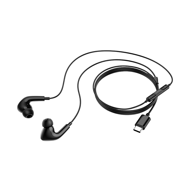Наушники внутриканальные HOCO M1 PRO с микр. Type-C (m) черный (1/32/192)