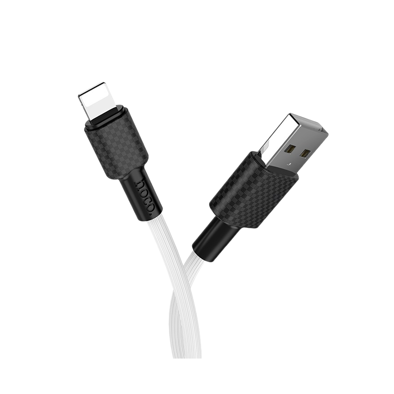 Кабель HOCO X29 USB (m)-Lightning (m) 1.0м 2.0A TPE белый (1/33/330)