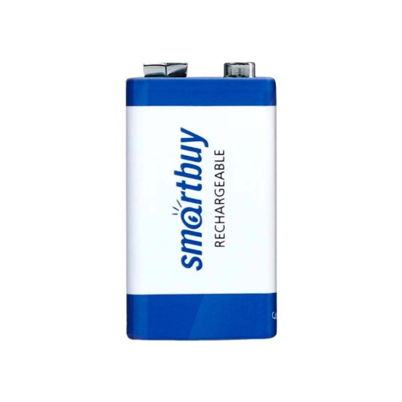 Аккумулятор бытовой Smartbuy Крона 6F22 9V BL1 NI-MH 280mAh (1/25/200)