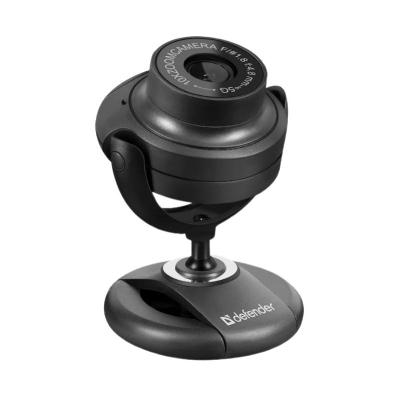 Веб-камера Defender C-2525HD CMOS 1600x1200 2Мп USB черный (1/50)