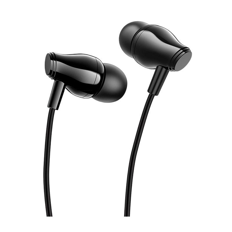 Наушники вставные Borofone BE61 bluetooth 5.3 с микр. спорт. черный (1/80)