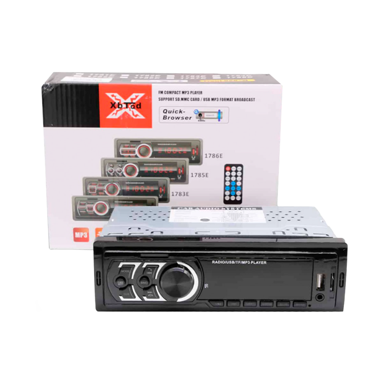 Автомагнитола ENERGY SOUND 1781E, bluetooth, usb, micro, aux, fm, пульт (1/20)