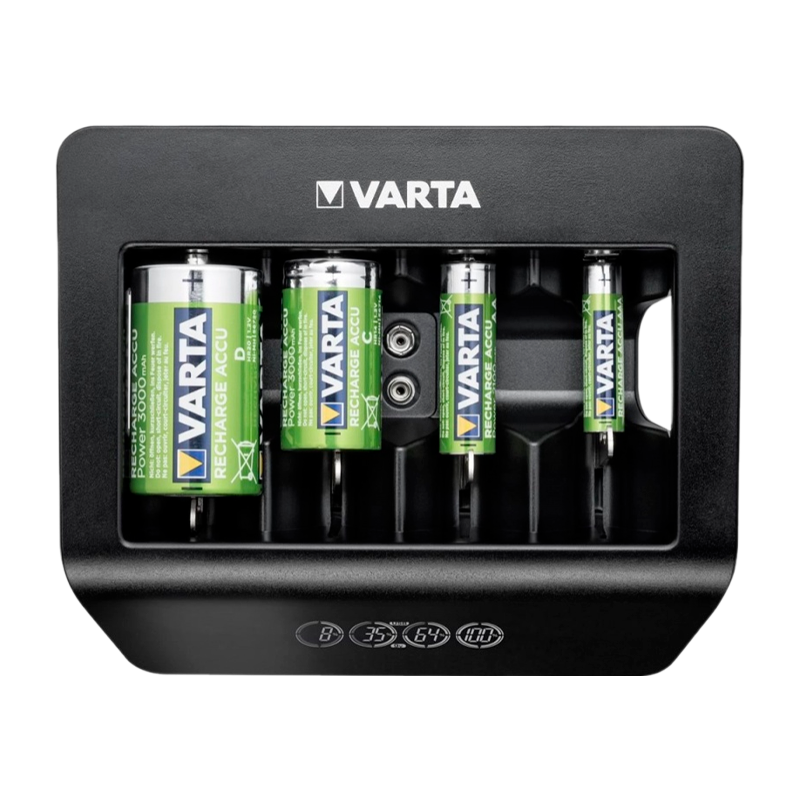 З/У для аккумуляторов Varta LCD Universal Charger (57678) AA/AAA/Крона/C/D 4 слота