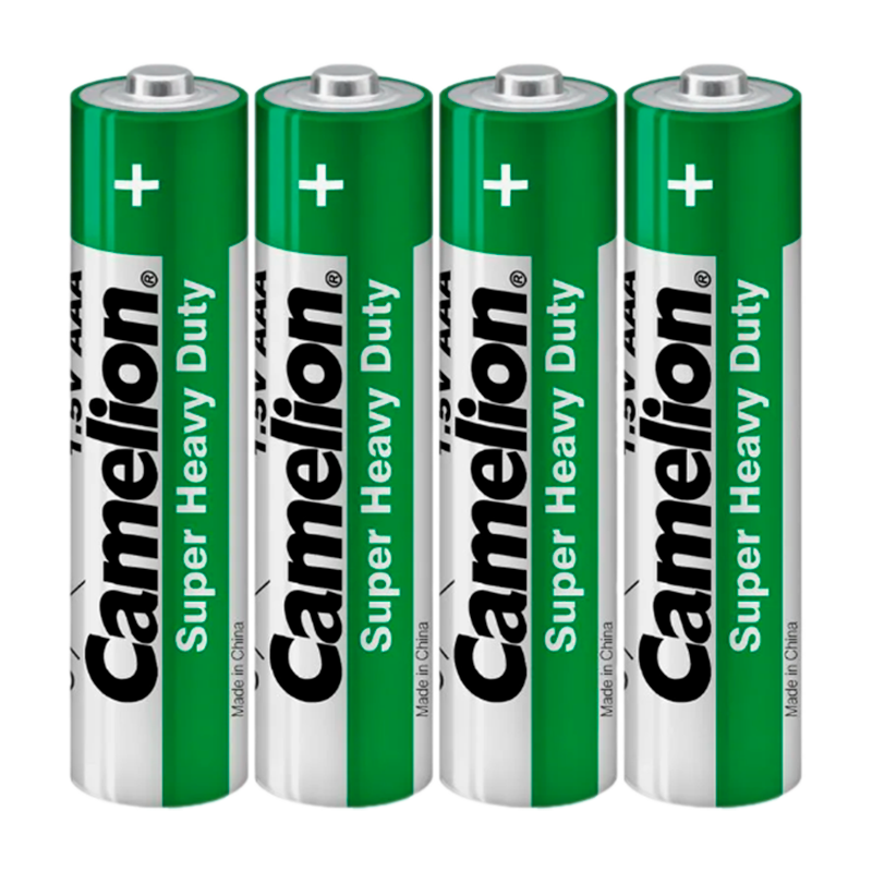Батарейка Camelion Super R03 AAA Shrink 4 Heavy Duty 1.5V (4/60/1200/84000)