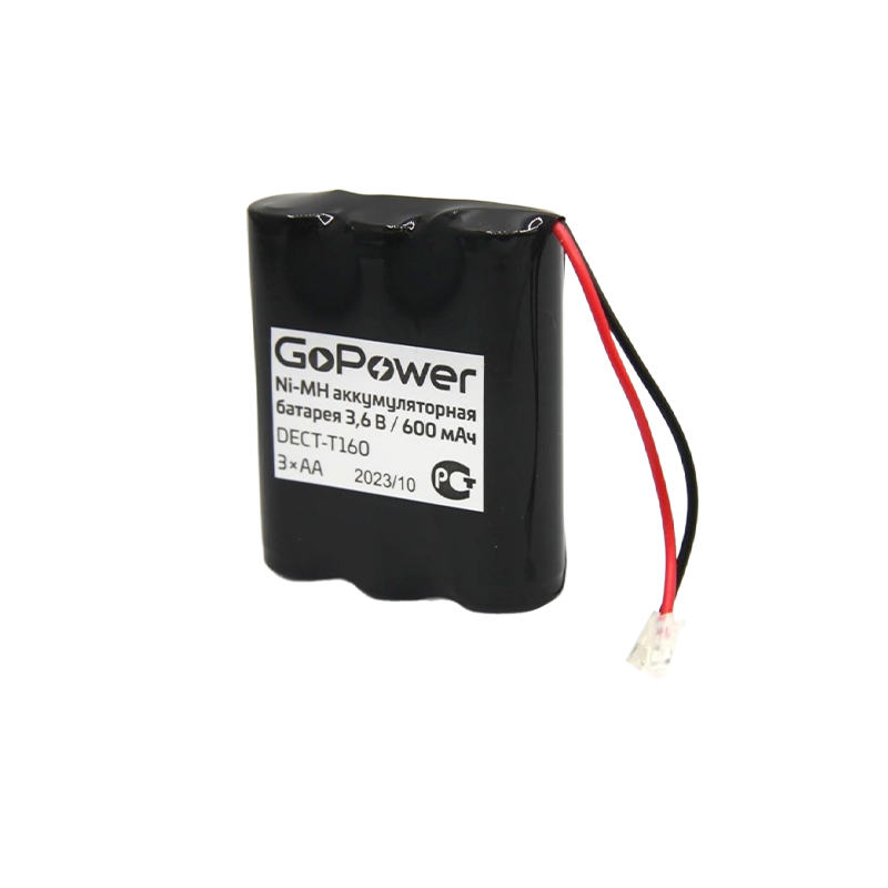 Аккумулятор для радиотелефонов GP T160 BL1 NI-MH 600mAh (1/10/100)