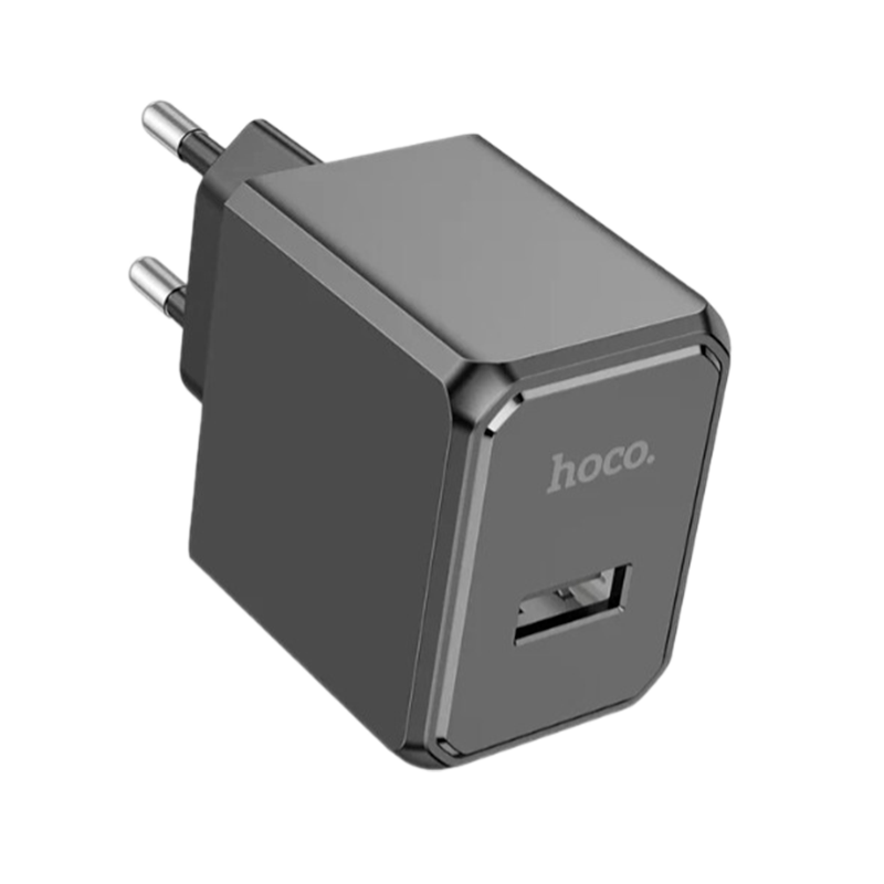 Сетевое З/У HOCO CS11A 1USB 2.1A черный (1/28/168)