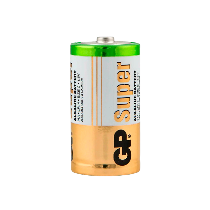 Батарейка GP Super LR14 C BL2 Alkaline 1.5V (2/20/160) R