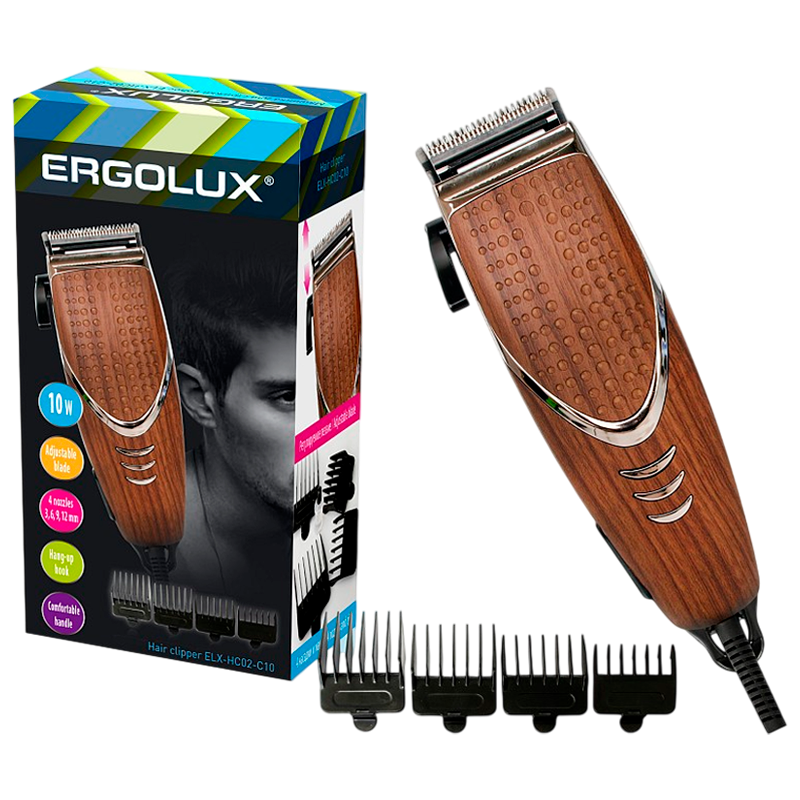 Машинка для стрижки Ergolux ELX-HC02-C10
