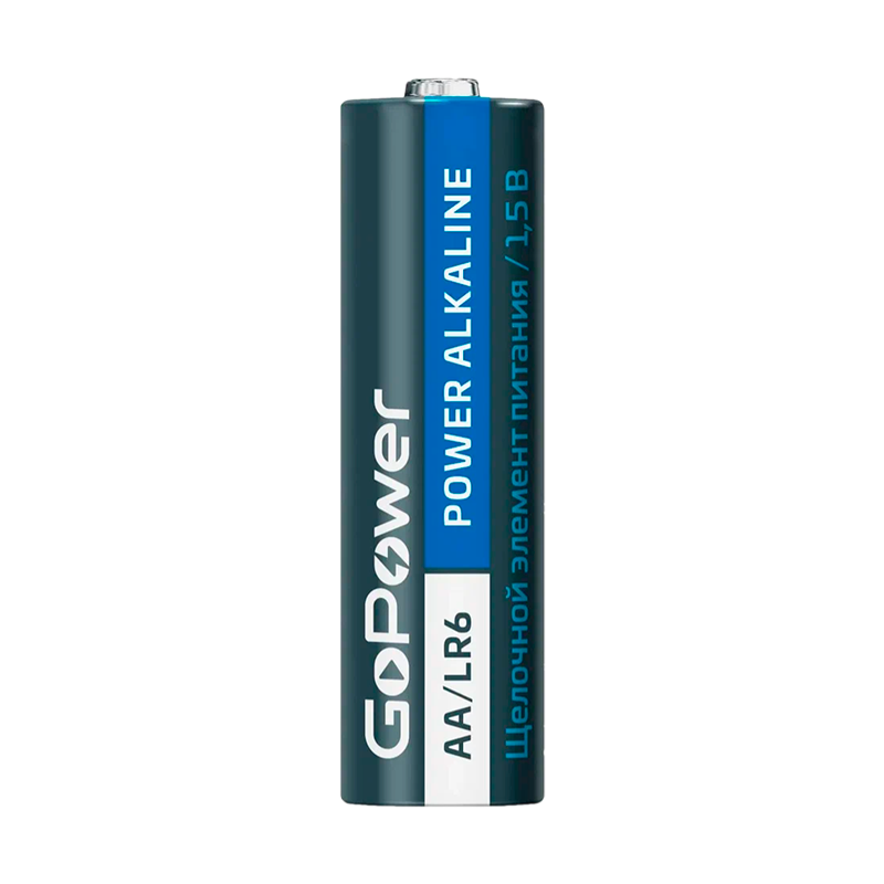 Батарейка GoPower LR6 AA BL4 Alkaline 1.5V (4/48/576)