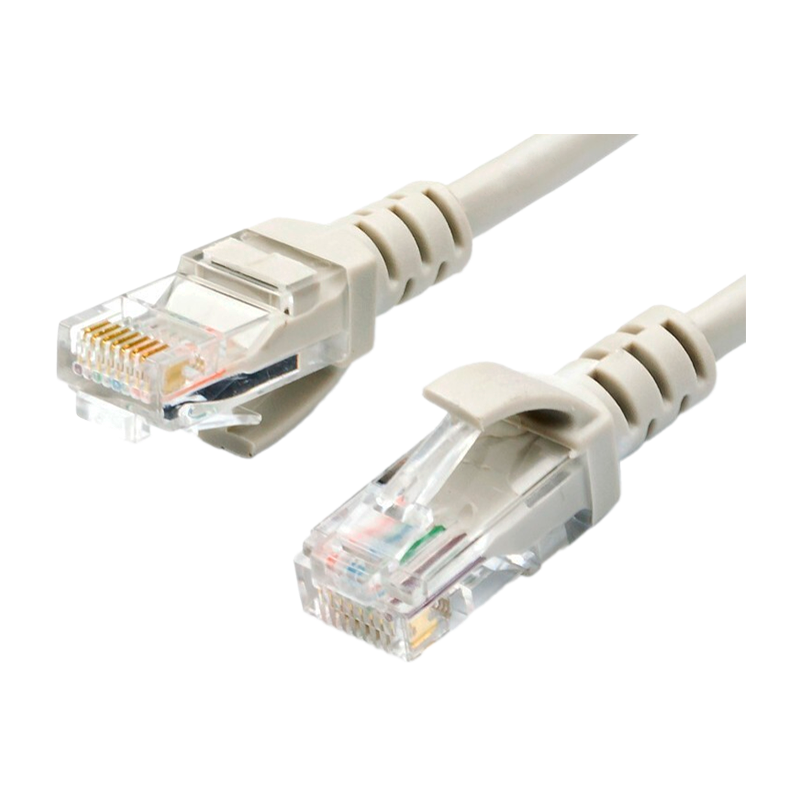Патч-корд Geplink RJ-45 (m)-RJ-45 (m) 15.0м кат.5е ПВХ 26AWG серый (1/50)
