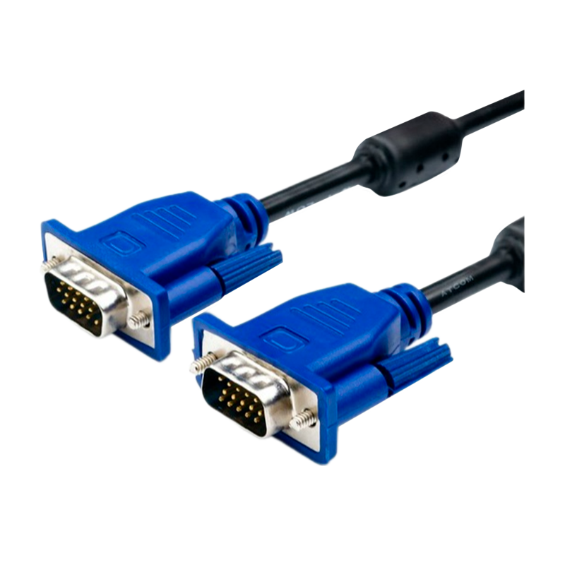 Кабель Atcom AT7789 VGA (m)-VGA (m) 1.8м ПВХ стаб.напр. черный (1/10/100)