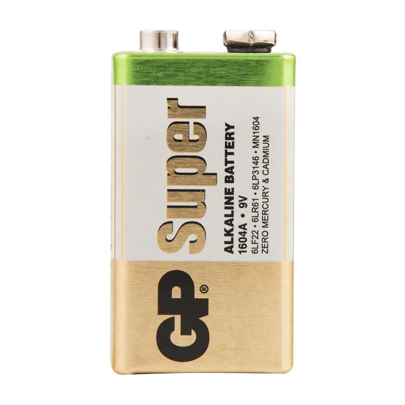 Батарейка GP Super Крона 6LR61 BL1 Alkaline 9V (1/10/200)