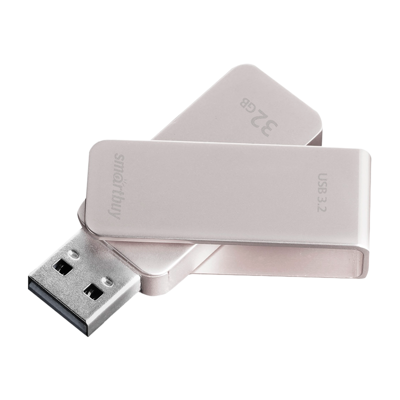 Флеш-накопитель Smartbuy M1 32GB USB3.0 металл серебряный
