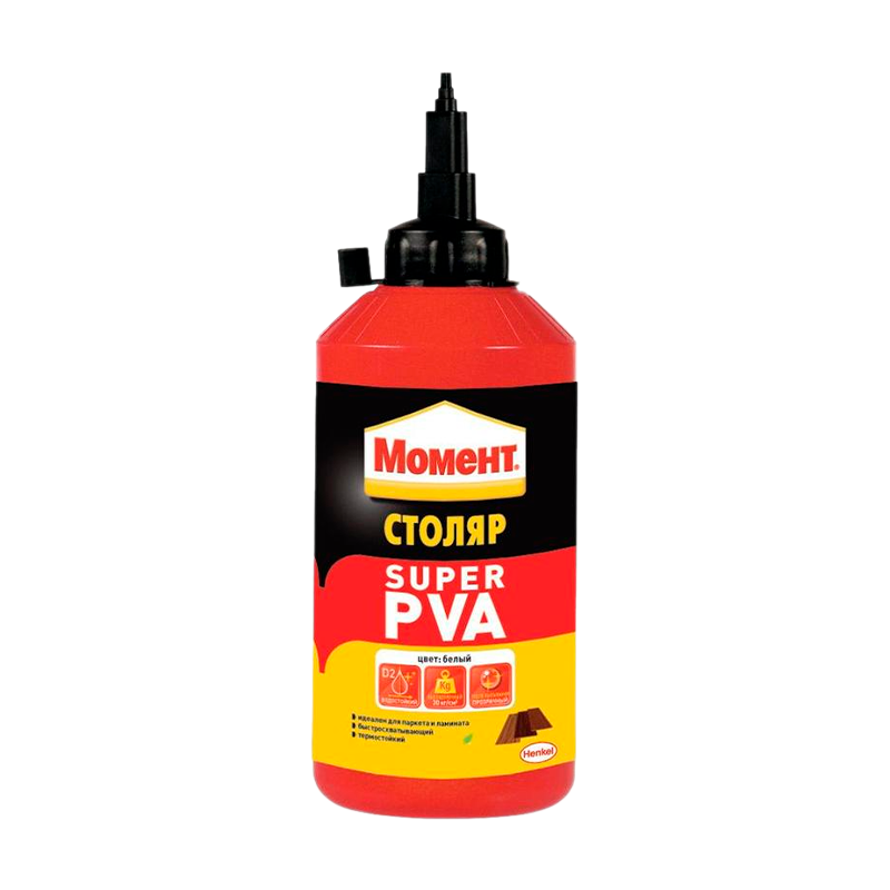 Клей Момент СТОЛЯР СУПЕР ПВА 750г (1/9)