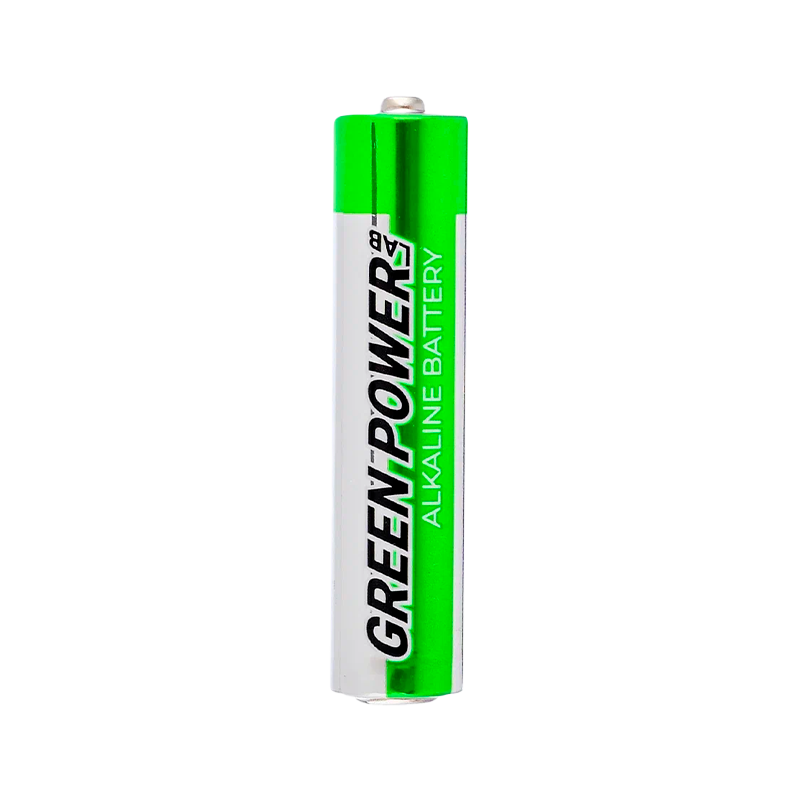 Батарейка GREEN POWERlab LR03 AAA Shrink 4 Alkaline 1.5V (4/40/1000)