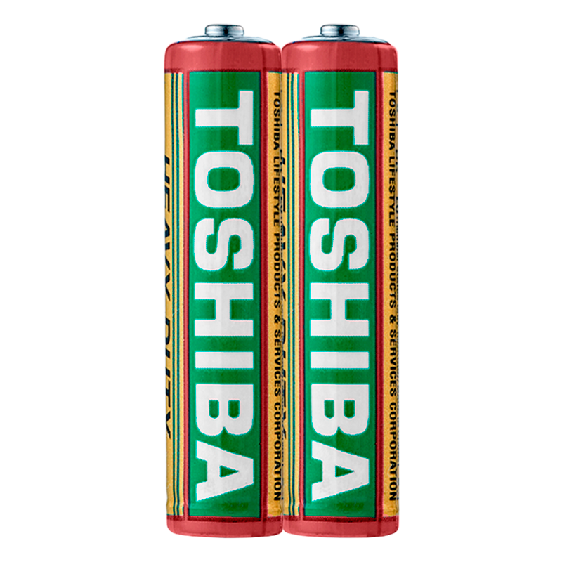 Батарейка Toshiba R03 AAA Shrink 2 Heavy Duty 1.5V (2/40/200/1000)