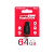 Флеш-накопитель Borofone Generous BUD2 64GB USB2.0 пластик черный красный (1/35/280)