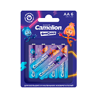 Батарейка Camelion Fixies LR6 AA BL6 Alkaline 1.5V (6/72/576)