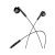 Наушники вставные HOCO M65 с микр. Type-C (m) черный (1/20/120)