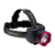 *Фонарь налобный Космос H1W 1W 1LED от аккумулятора 2 режима черный (1/12/24) 