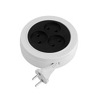 Удлинитель рулетка Volsten SR 3x5-R 3р.С/З 10A 5.0м ШВВП 2x0.75мм² IP20 (1/40)