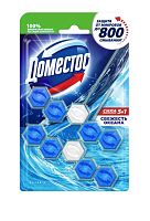 Блок для очищения унитаза Domestos Power 5 свежесть океана 2шт. (1/7)
