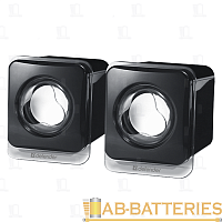 Колонки 2.0 Defender SPK-35 5W USB черный (1/50)