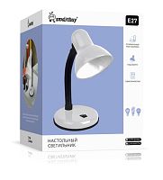 Светильник настольный Smartbuy E27 на основании белый