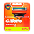 Сменные кассеты Gillette FUSION (RUS) 5 лезвий 4шт. (цена за 1 шт) (4/40)
