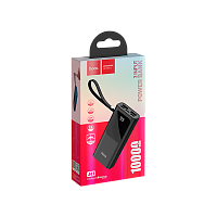 Внешний аккумулятор HOCO J41 10000mAh 2.0A 2USB/Lightning/Type-C черный (1/63)