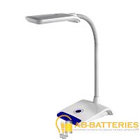 Светильник настольный Ultraflash UF-713 7W 220V 1LED на основании сенс. фиолетовый (1/16)